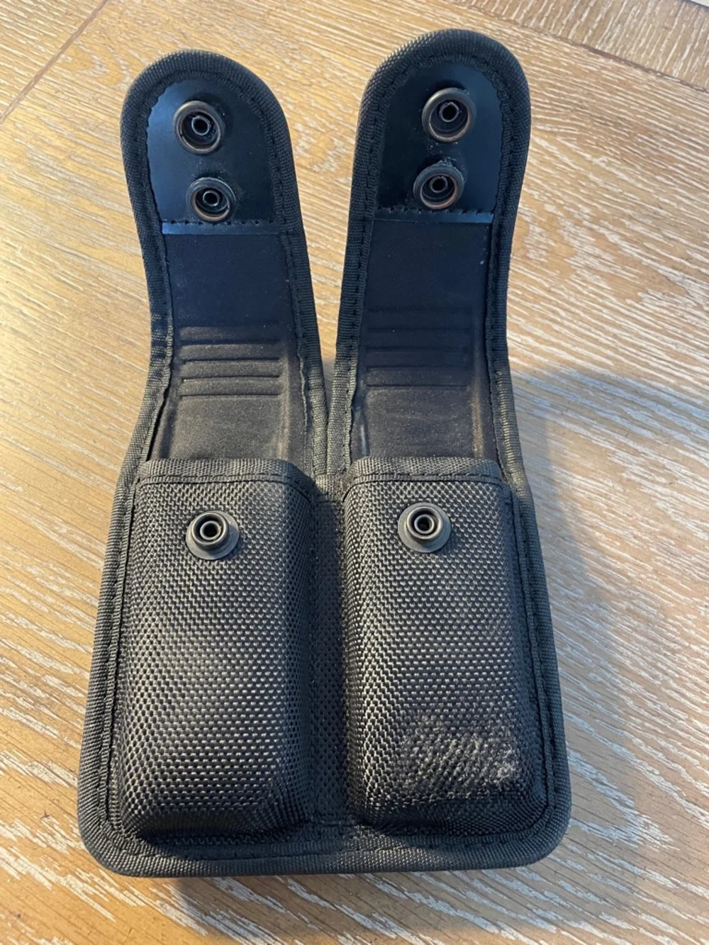 Hero's Pride Black Double Magazine Case